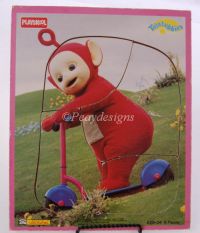 TELETUBBIES PO Childrens Wooden 5pc Puzzle - Vintage 98